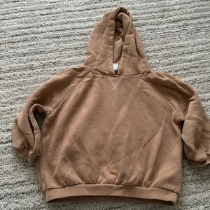 Tan Zara kids hoodie